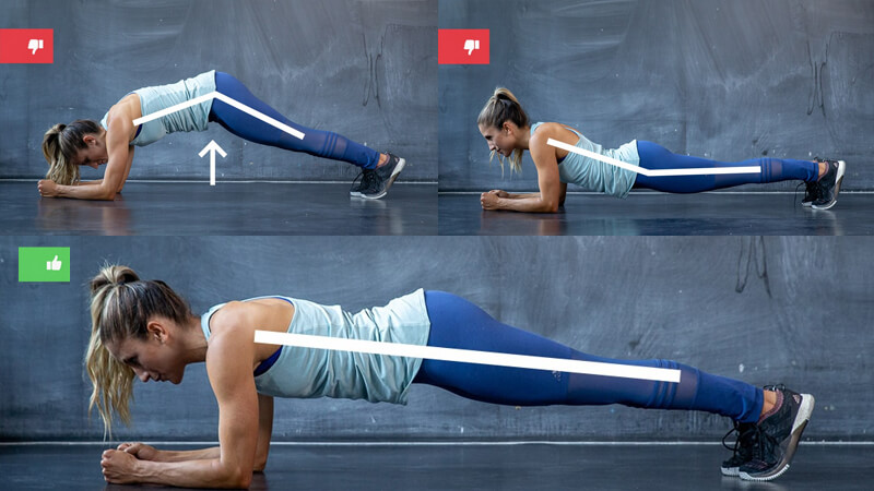 7 sai lầm khi tập plank mà bạn tuyệt đối không nên mắc phải