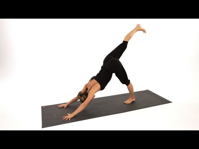 How to Do a Downward Dog Leg Lift 